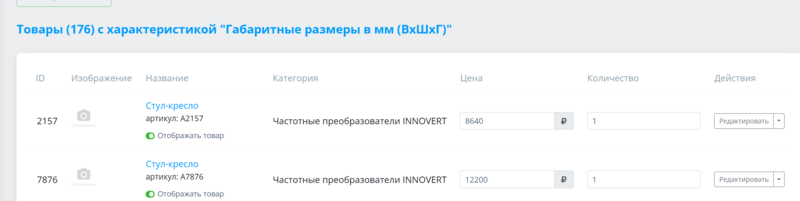 Мы внедрили еще одну полезную опцию: теперь можно легко посмотреть все товары