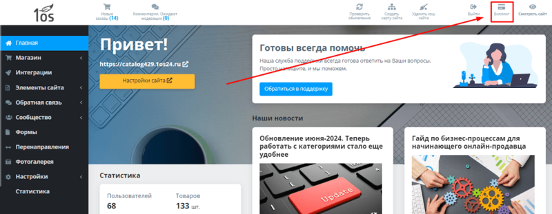 Биллинг или универсальный вход